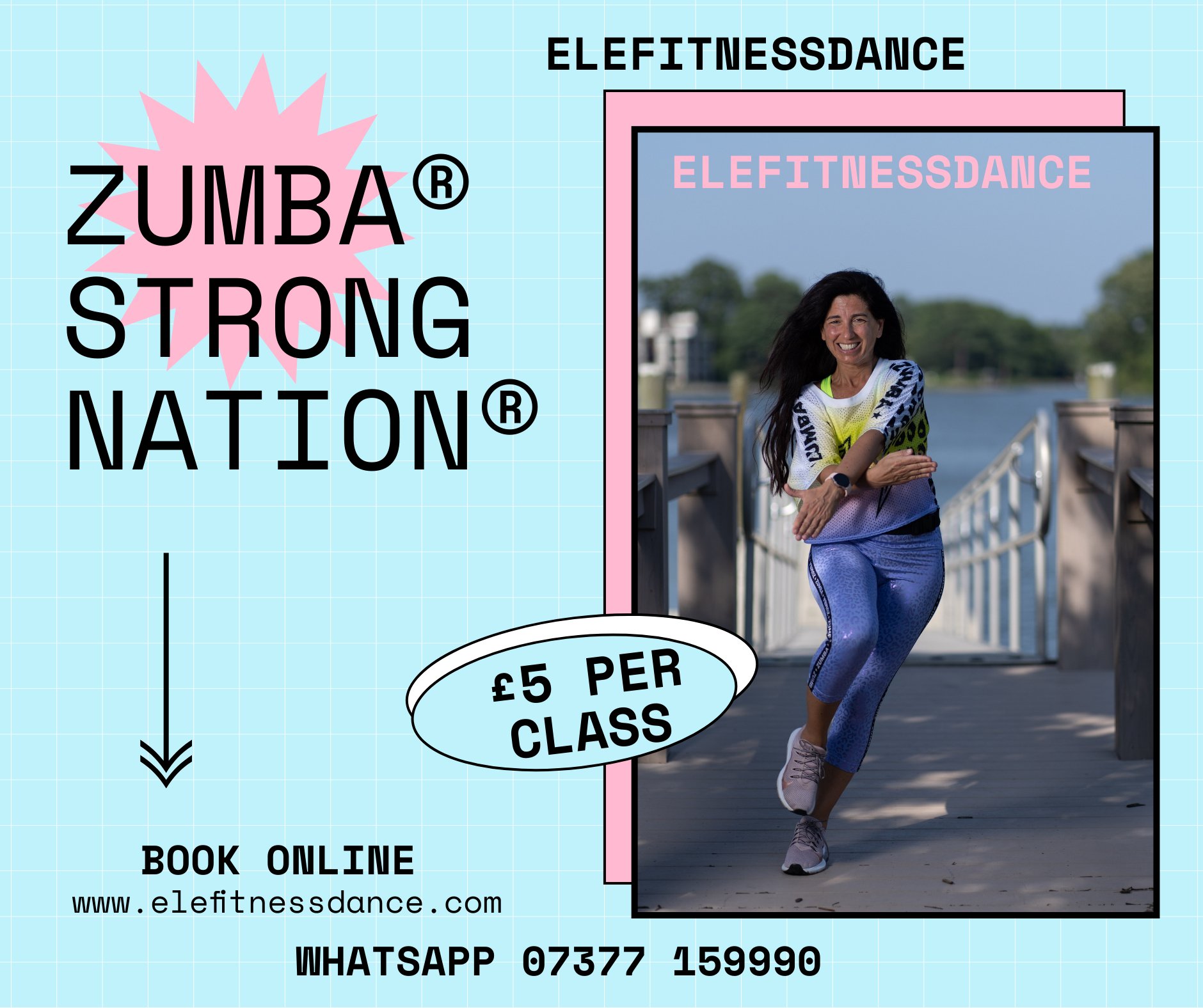 Power of Zumba and Strong Nation elefitnessdance